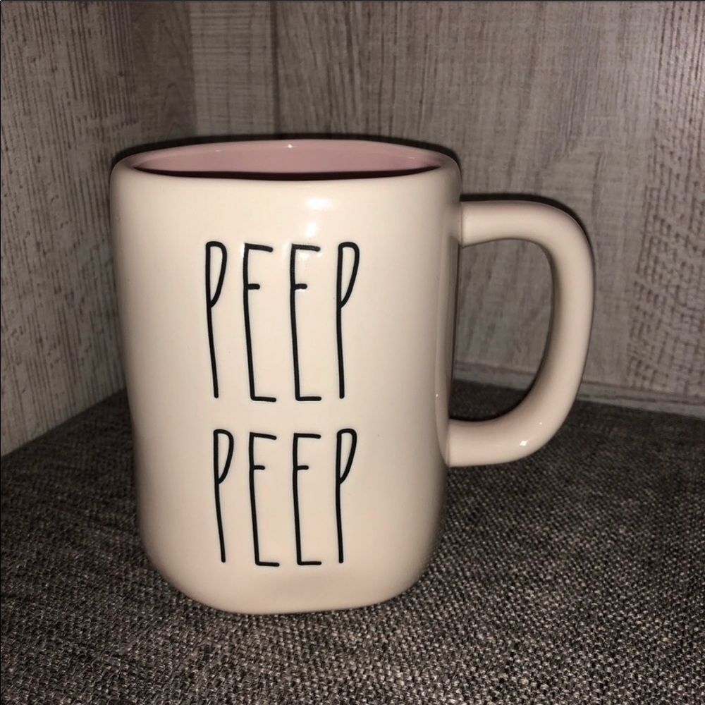 Rae Dunn Peep Peep Mug with Pink Interior